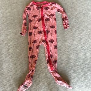Kickee pants sleeper 12-18 months bamboo